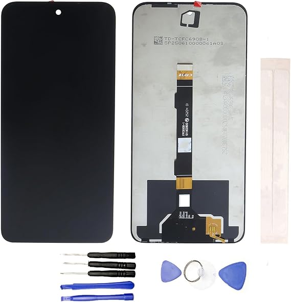 JayTong LCD Replacement for TCL NXTPAPER 70 Pro T807D T807W T807E LCD Display Touch Screen Assembly (Black)