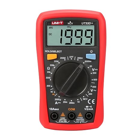 UNI-T Uni-T UT33D+ 600V 10A Digital Multimeter