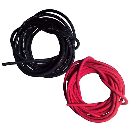 30 ft 10 Gauge High Temperature Wire 150 Degrees C Rated. UL and CSA Rated Silicone Rubber Insulated Cable Black and Red 15 ft of Each Color, Made in USA (30FT 10g Silicone Wire)