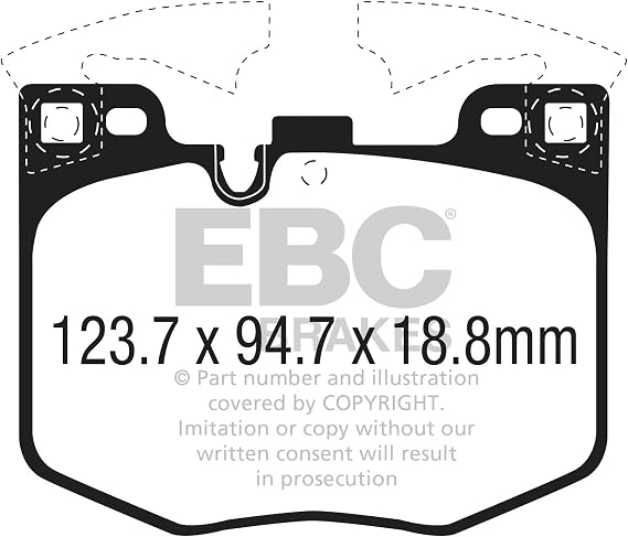 EBC Brakes - EBC Bluestuff Pads (DP52302NDX)