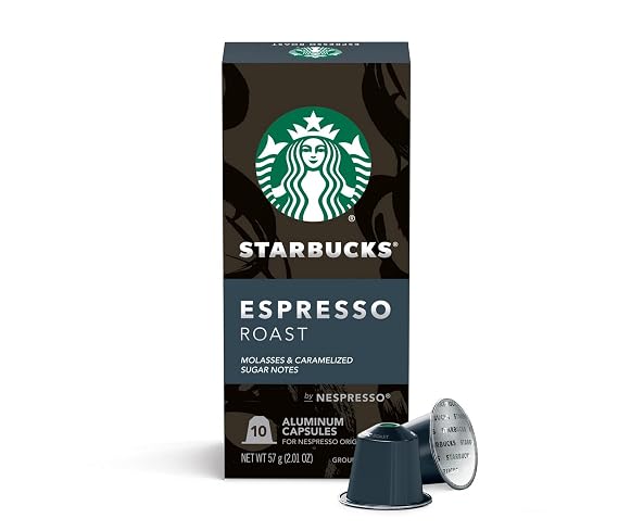 Starbucks by Nespresso Original Line Espresso Roast Pods, 10 Count