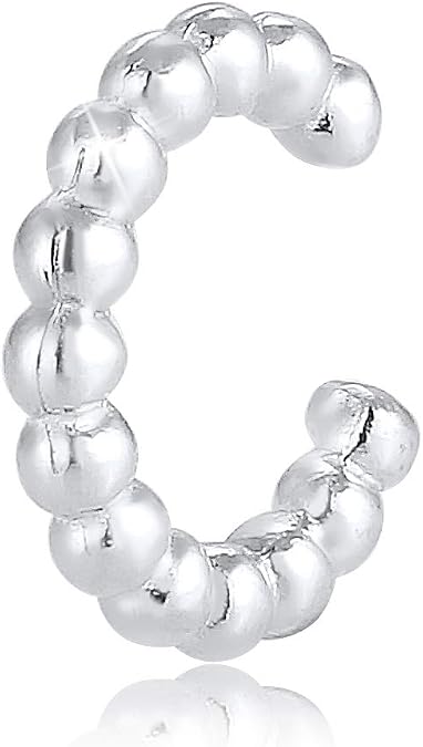 Elli Basic Single Ear Cuff Balls Ear Cuff 925 Silver