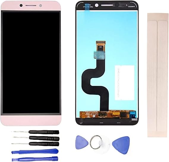 LCD Display & Replacement Touch Screen Digitizer Assembly with Free Tools for Le-tv Le-tv LeEco Le S3 X 622 X626 X 522 X532 Rose Gold