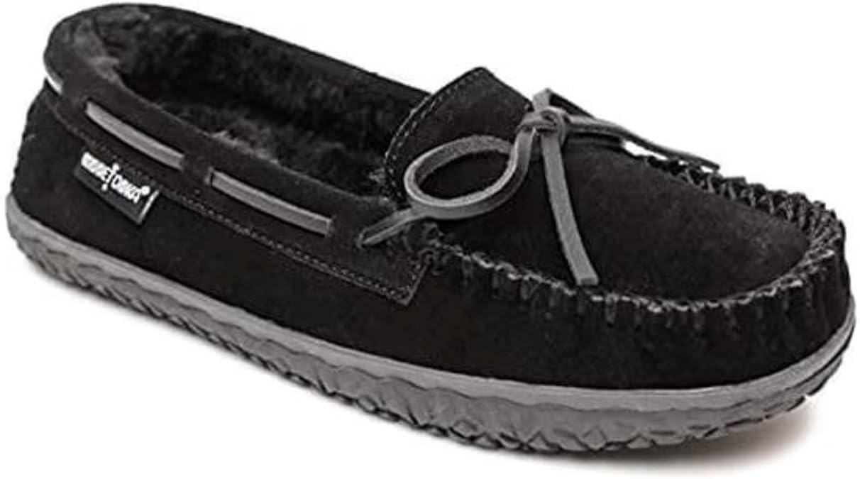 Minnetonka Women's Tilia Suede Moccasin Slippers