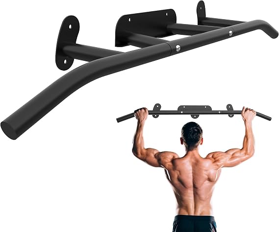 Fitarc Joist Mount Pull Up Bar, Wall Mount Pull Up Bar for Home Gym