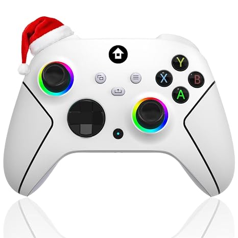 YUYIU Wireless RGB Controller for Xbox, Xbox One Series X|S,Steam PC