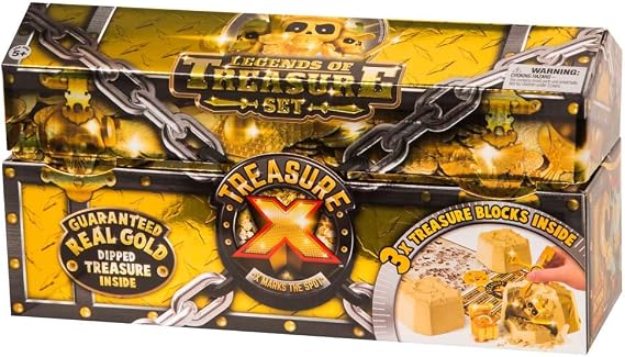 Treasure X 41501 Three Pack Chest 'Legends of the Treasure Set', Multi