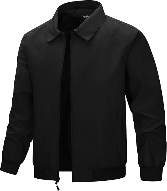 33,000ft Men's Lightweight Jackets Waterproof Windbreaker Bomber Jacket