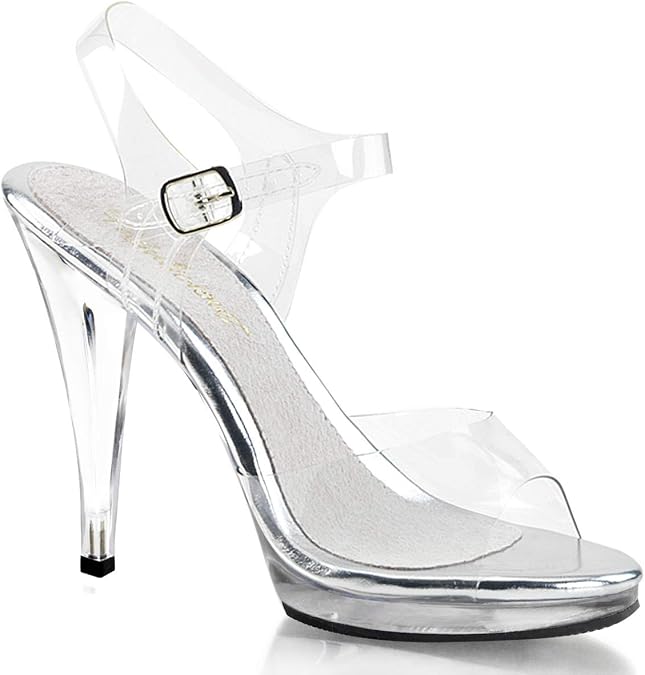 Fabulicious Women's Flair-408 Ankle-Strap Sandal