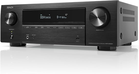 Denon AVR-X1800H 7.2 Channel AV Receiver HiFi Amplifier with Dolby Atmos