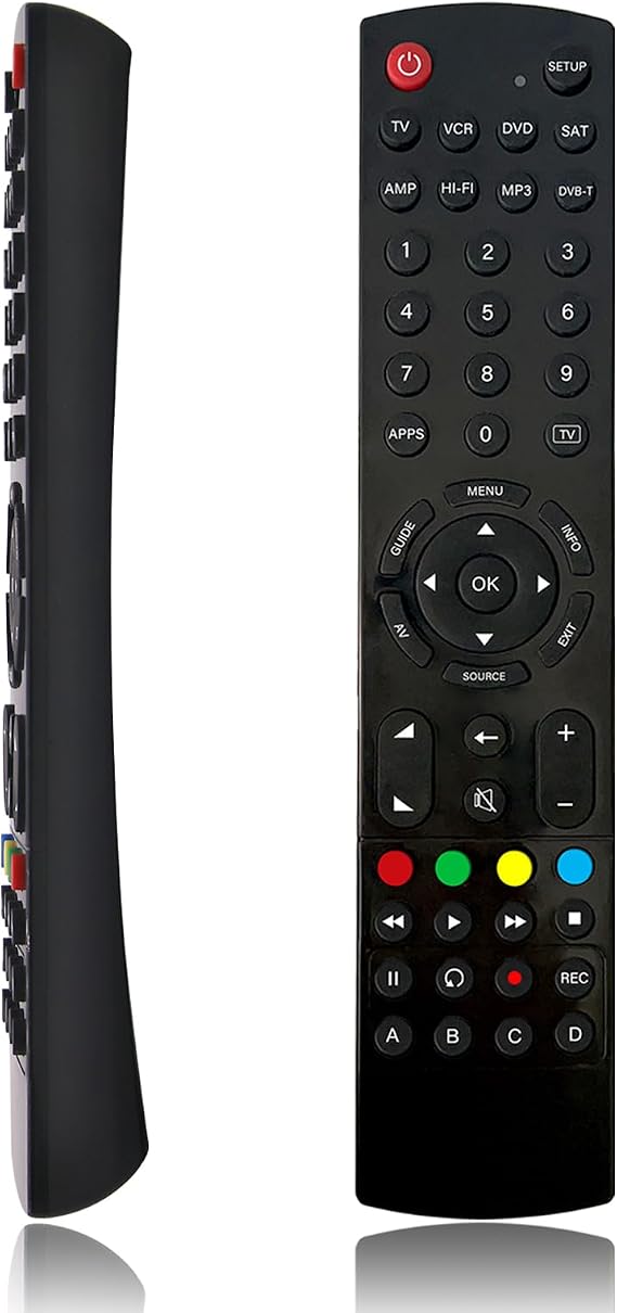 Universal Remote Control for Samsung, LG, Sony, Hisense, TCL, Toshiba, Panasonic, Sharp, JVC, Philips, Hitachi, Haier TV, Simple Setup