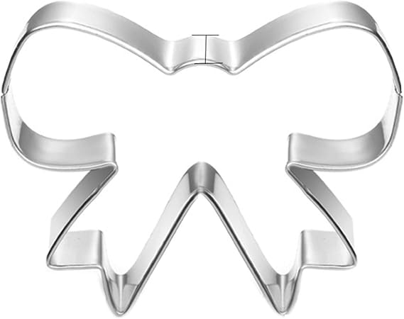 3.5" Bowknot Cookie Cutter - Stainless Steel