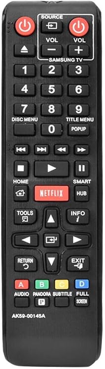 Samsung Blu-Ray DVD Oynatıcı için Uygun - Ht-e6550 Dvd Sinema Ses Sistemi Uyumlu Kumanda Yedek kumanda