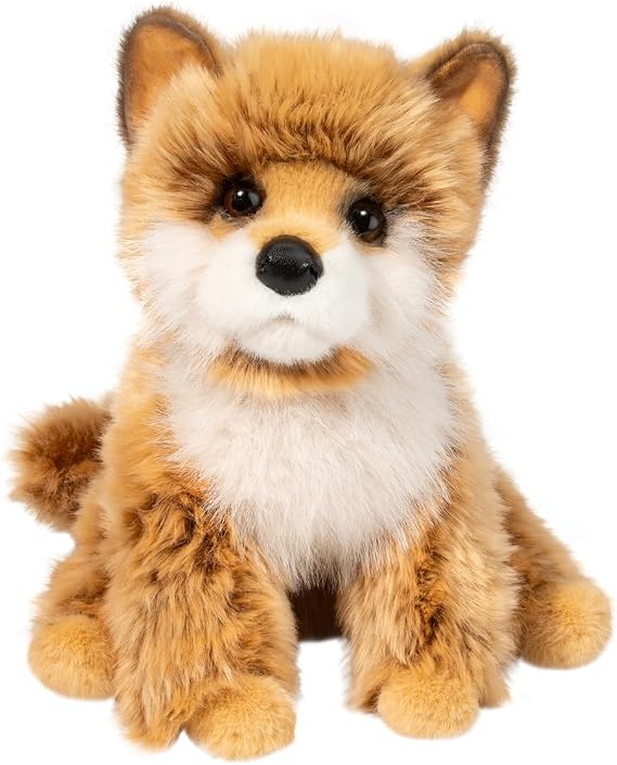 Douglas Dove Pomsky Plush Stuffed Animal, 10 Inch Soft Realistic Pomeranian Husky Dog Toy Cute Puppy Plush for Kids, Gifts & Collectors