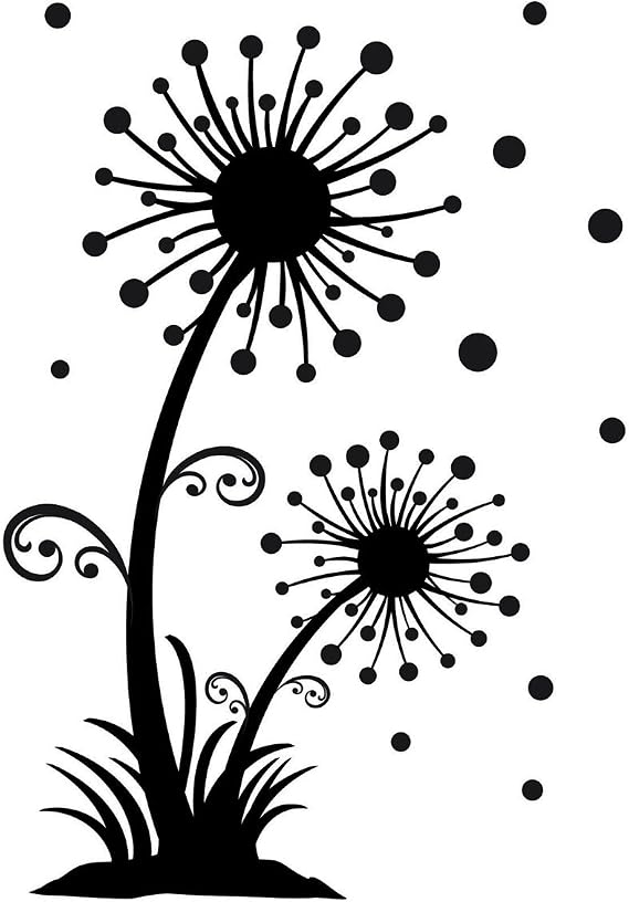 Darice Embossing Folder, Dandelion, 4.25 x 5.75 Inches