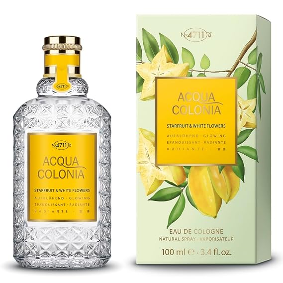 4711 Acqua Colonia Starfruit and White Flowers by Muelhens for Unisex - 3.4 oz EDC Spray
