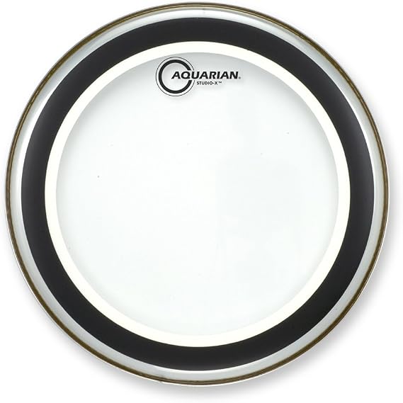 Aquarian Drumheads SX20 Studio-X Clear 20-inch Bass Drum Head