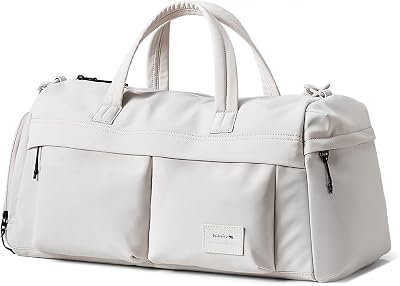 Hanke Cloud Carry On Luggage Bags for Travel Carry On Bag for Women Lightweight Travel Tote Bag Overnight Weekender Bag,Dune Gray