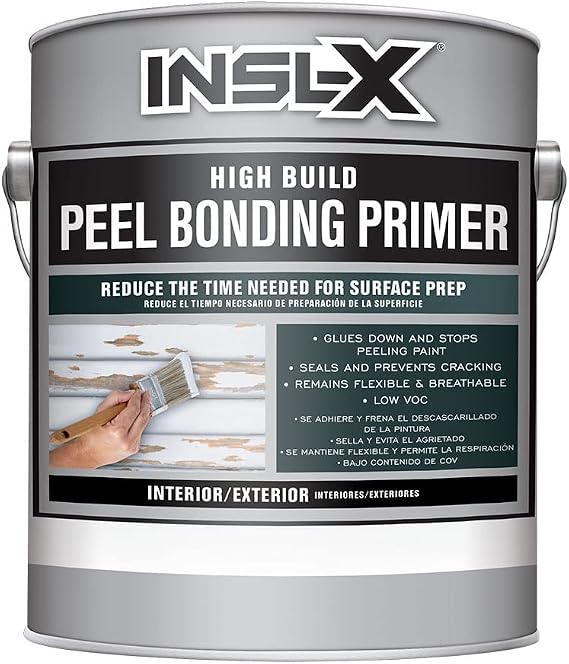 INSL-X High Build Peel Bonding Primer BP110009A-01, White, 1 Gallon (Pack of 1)