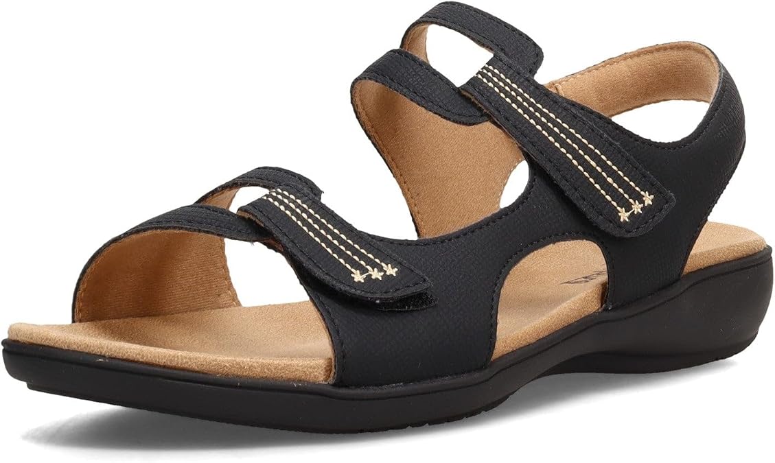 Trotters Katarina 3 Women's Sandal, 9.5 2A(N) US, Black