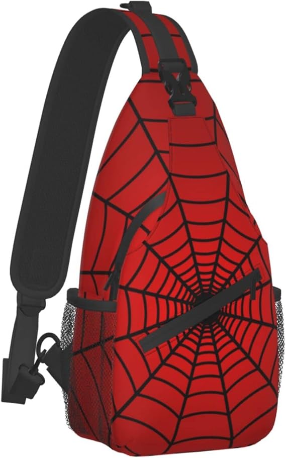 Unisex Crossbody Backpack Small Sling Bag for Men Women Mini One Shoulder Chest Bags Gym Sport Travel Hiking Daypack