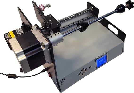 Automatic Coil Winding Machine, 900RPM/1200RPM, LCD Screen Wire Winder for Fishing Line and Enameled Wire (0.02mm-1.5mm) - Efficient Cable Tube Winding