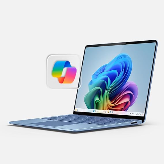 Microsoft Surface Laptop, Windows 11 Copilot+ PC, 13.8" Touchscreen Display, Snapdragon X Plus (10 core), 16GB RAM, 1TBB SSD Storage, Sapphire