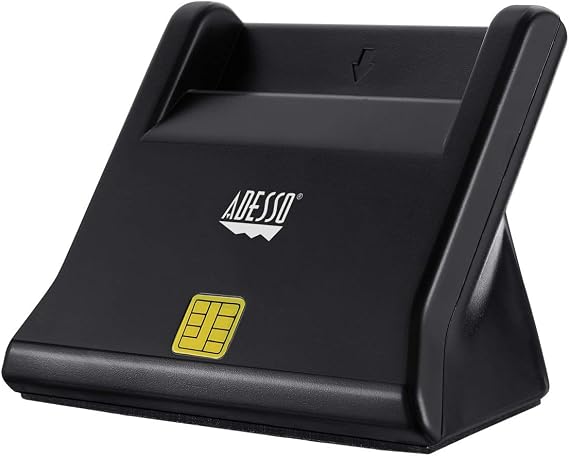 Adesso SCR-300 Desktop Smart ID Credit Card Reader