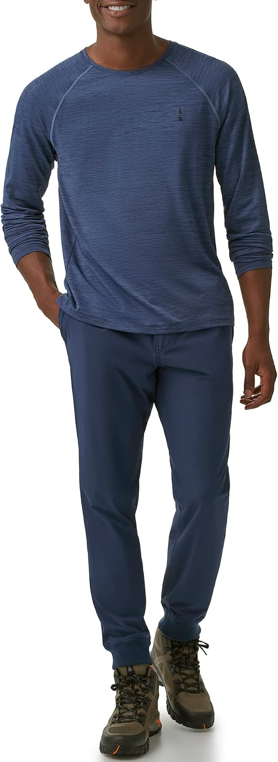 BASS Outdoor Men's Men Knit Ls Pullover