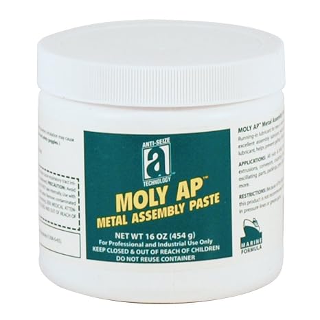 Moly AP 43003 Metal Assembly Paste, 3 oz., Black, Paste