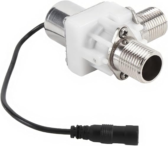 Solid G1 2 in DC 6V Solenoid Valve, N C Normally Closed, Water Inlet Flow Switch for automatic control in sanitary ware, water control systems, garden irrigation