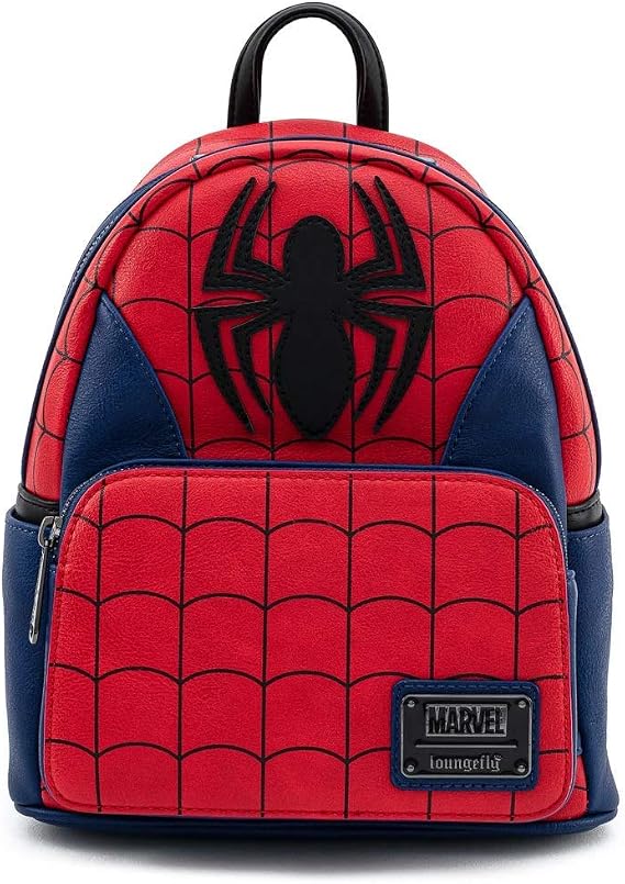 Loungefly Marvel Spider Man Classic Cosplay Womens Double Strap Shoulder Bag Purse