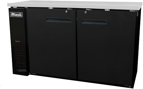 Migali C-BB60-HC 60 Solid Door Back Bar Refrigerator