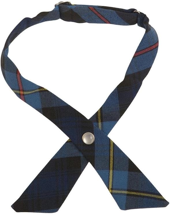 French Toast Girls' Adjustable Cross Tie Plaid