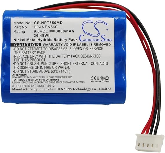 VINTRONS Replacement Battery for NELLCOR Puritan Bennett N550B, N-550B Pulse Oximeter, N560, N-560 Pulse O
