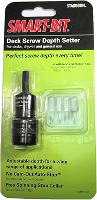 Smart-Bit Screw Depth Setting Tool