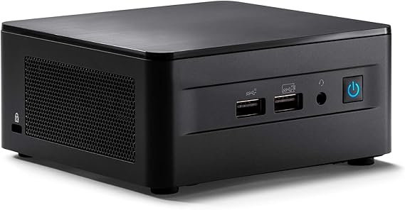 Intel NUC 12 NUC12WSHi7 Wall Street Canyon Mini Computer,12th Gen Intel Core i7-1260P,12 Processor Cores (4P+8E), 16 Threads, Intel Iris Xe Graphics,Windows11 Pro(Tall,16G RAM+512G SSD)
