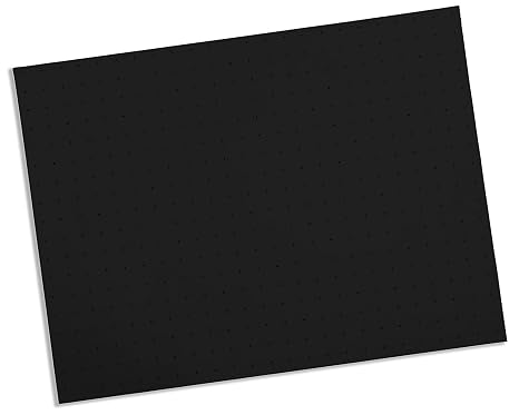 Rolyan TailorSplint Thermoplastic, Moldable Plastic Sheet, 1/8", Charcoal
