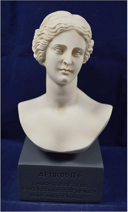 Estia Creations Aphrodite Sculpture Venus Statue Goddess of Love Museum Reproduction Bust