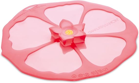 Charles Viancin Hibiscus 6in Silicone Food Storage Lid