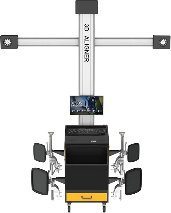 XC505 3D Wheel Aligner, 110V 4-Wheel Alignment Machine