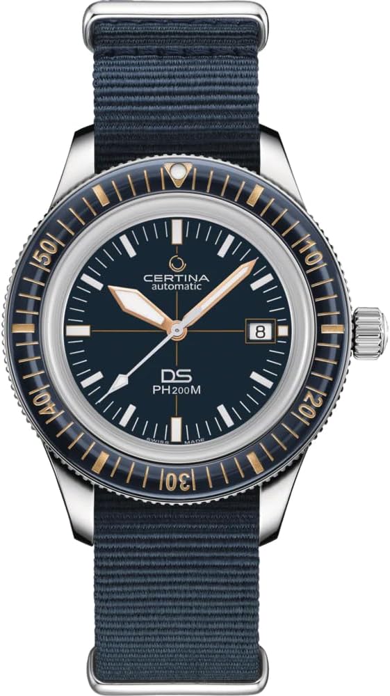 Certina, Mens, DS PH200M, Stainless Steel, Swiss Automatic, C0364071804000