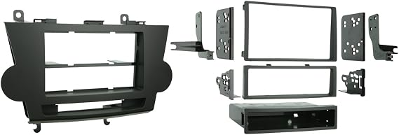 Metra 99-8222BR Single/Double DIN Installation Kit for 2008-2009 Toyota Highlander Vehicles, Brown