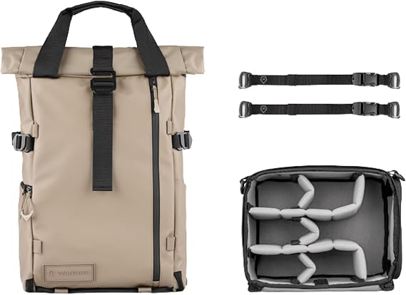 WANDRD PRVKE 31L Camera Backpack, Yuma Tan, Quick-Draw Side Access