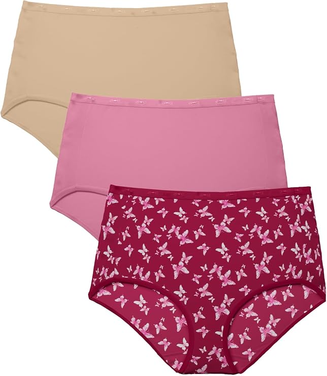 Avenue Full-Cut Cotton Spandex Brief 3-Pack