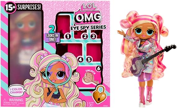 L.O.L. Surprise! OMG Eyespy Series Rock Star Doll