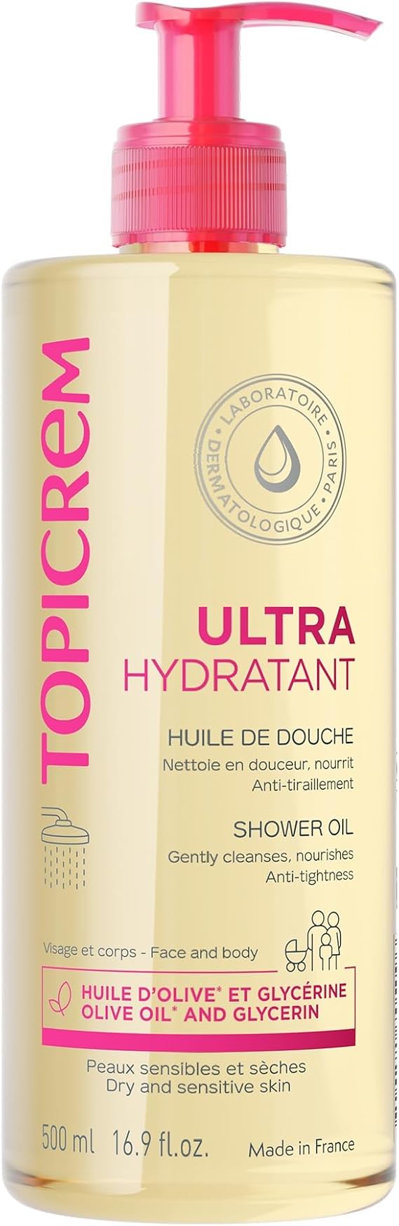 Topicrem Huile De Douche Nemlendirici Duş Yağı 500 ml