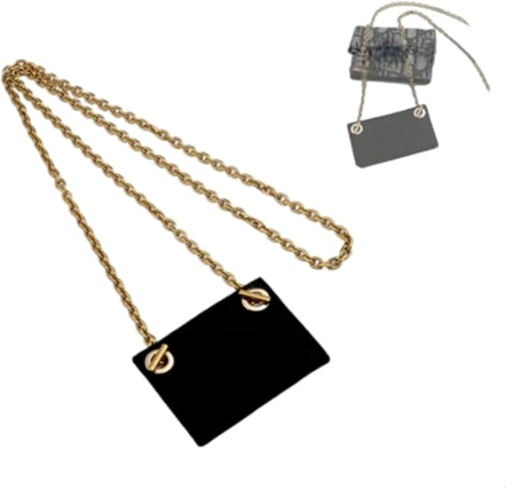 Conversion Kit (Insert+Chain) for Dior Saddle Flap Card Holder Wallet (120cm)