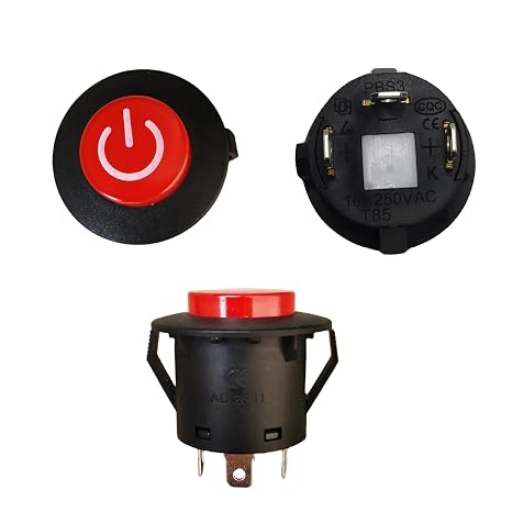 2 Pcs Power Button Switch for Ride On Car