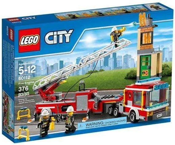Lego City 60112 - fire truck with crane